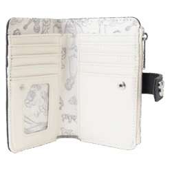 LOUNGEFLY Disney100 Sketchbook Flap Wallet -Loungefly WDWA2596 LFDISNEY100THANNIVERSARYSKETCHBOOKFLAPWALLET1359INSIDE