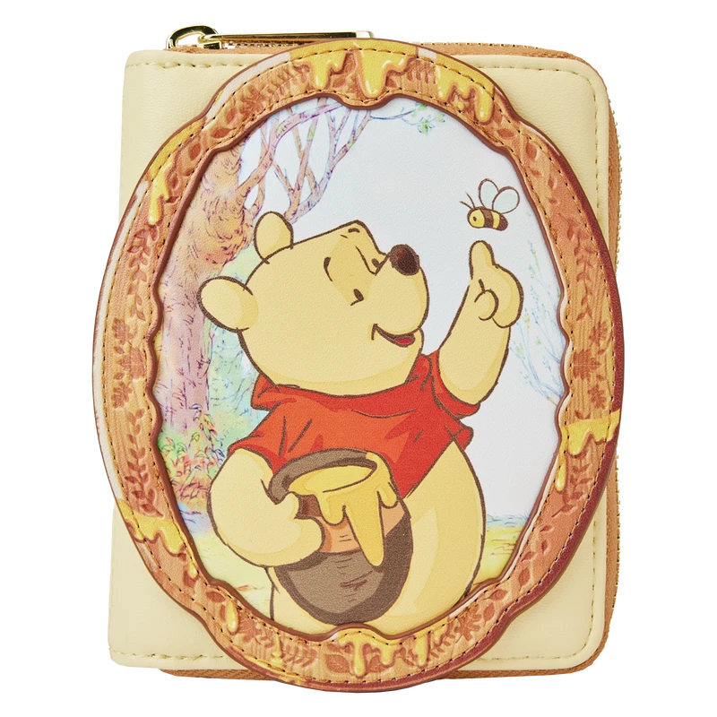 LOUNGEFLY Winnie The Pooh Cameo Zip Around Wallet 3 LOUNGEFLY Winnie The Pooh Cameo Zip Around Wallet