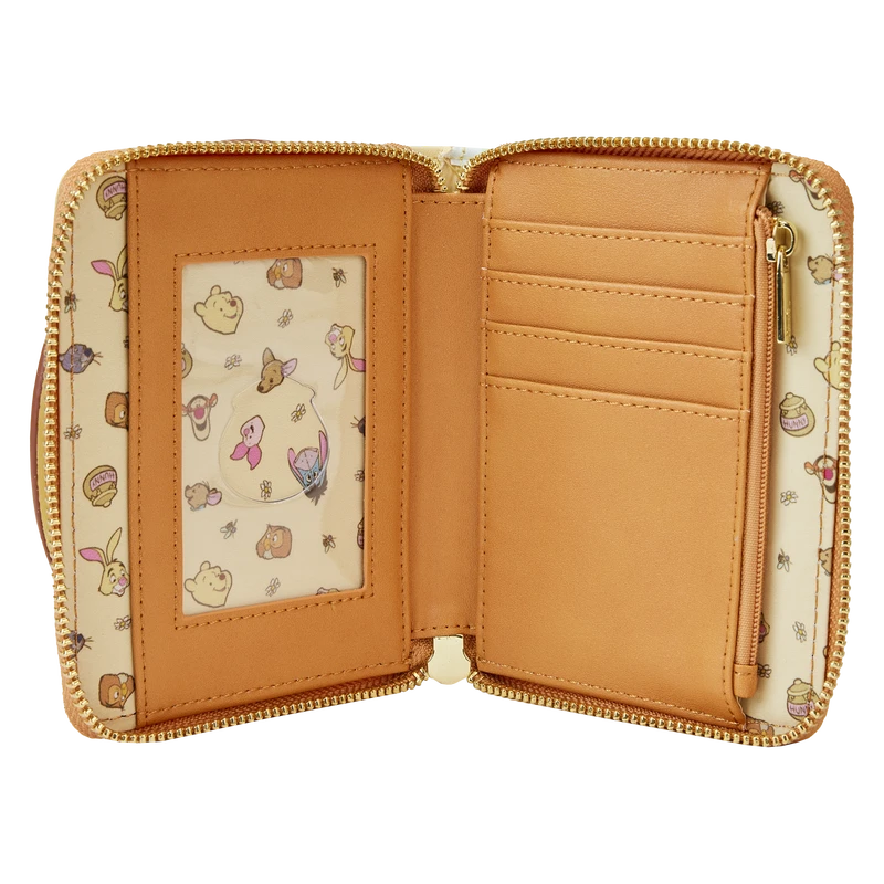 LOUNGEFLY Winnie The Pooh Cameo Zip Around Wallet 7 LOUNGEFLY Winnie The Pooh Cameo Zip Around Wallet - Image 5