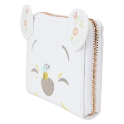 LOUNGEFLY Winnie The Pooh Cosplay Folk Floral Zip Around Wallet -Loungefly WDWA2599 LFDISNEYWINNIETHEPOOHFOLKFLORALZIPAROUNDWALLET1916SIDE