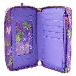 LOUNGEFLY Tangled Rapunzel Swinging From The Tower Zip Around Wallet -Loungefly WDWA2608 LFDISNEYTANGLEDRAPUNZELSWINGINGFROMTOWERZIPAROUNDWALLET1683INSIDE