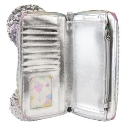 LOUNGEFLY Mickey Mouse And Friends Birthday Celebration Zip Around Wallet -Loungefly WDWA2609 LFDISNEYMICKEYANDFRIENDSBIRTHDAYCELEBRATIONZIPAROUNDWALLET1748INSIDE